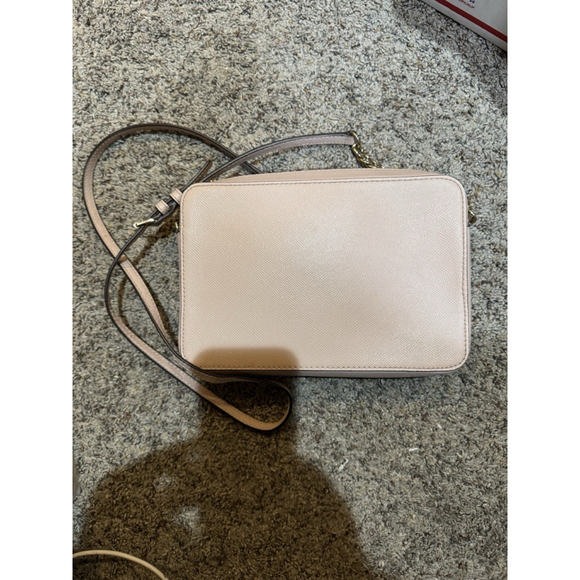 Michael Kors Jet Set Saffiano Leather Crossbody Pink - Picture 6 of 14